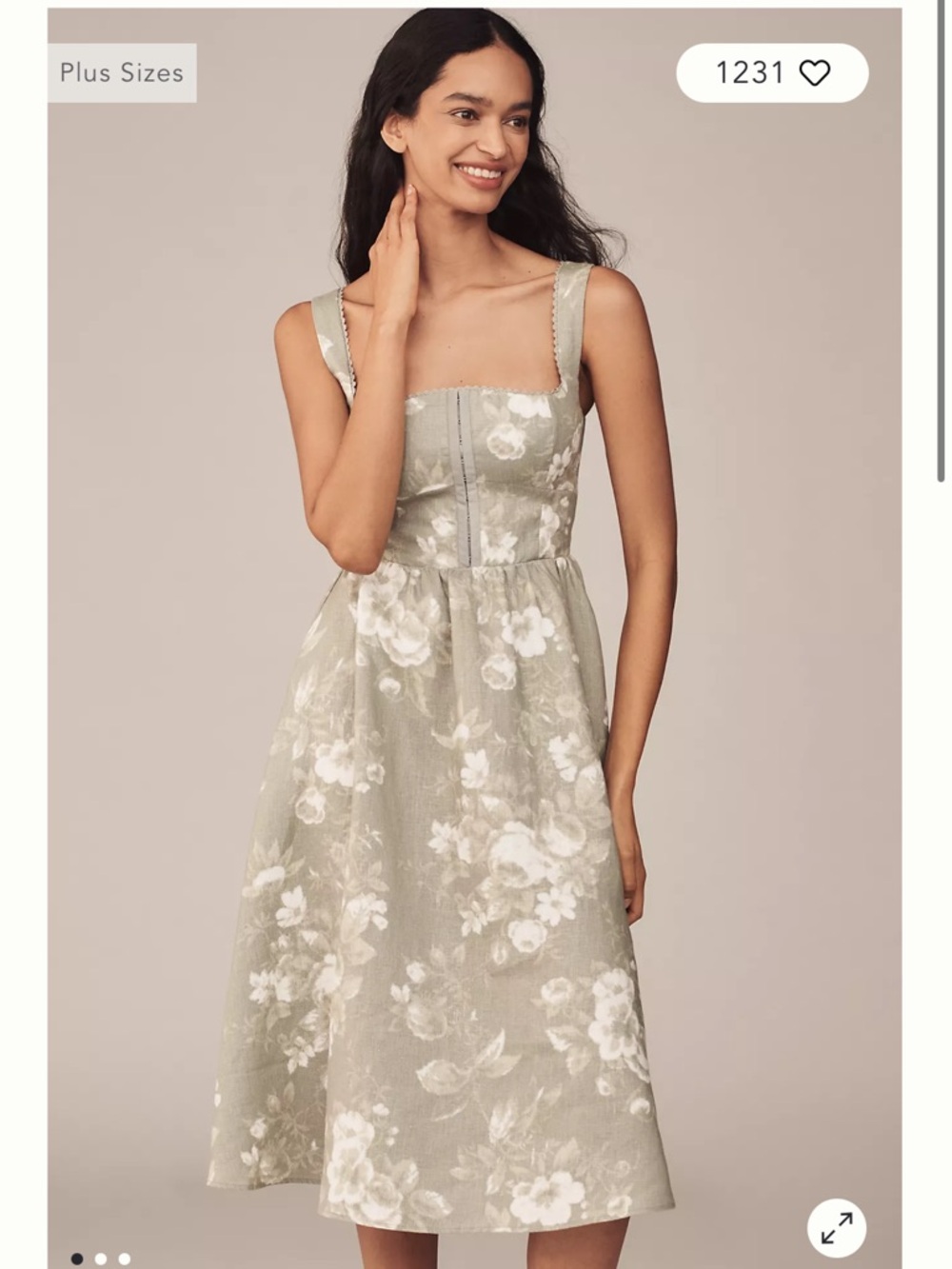 Reformation Tagliatelle Linen
Midi Dress size 20 - Picture 2 of 13